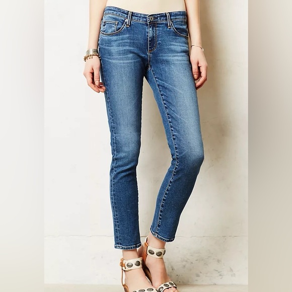 Ag Adriano Goldschmied Denim - AG ADRIANO GOLDSCHMIED The Stevie Ankle Slim Straight Ankle Size 27